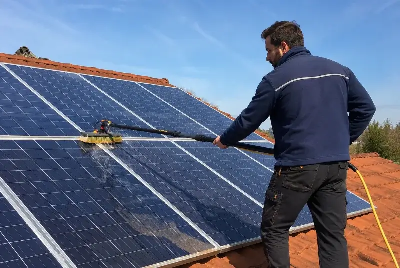 Nettoyage et entretien de panneaux solaires à Mauves-sur-Loire