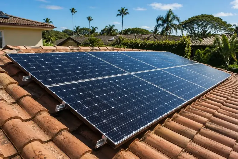 Installation de panneaux solaires à Mauves-sur-Loire